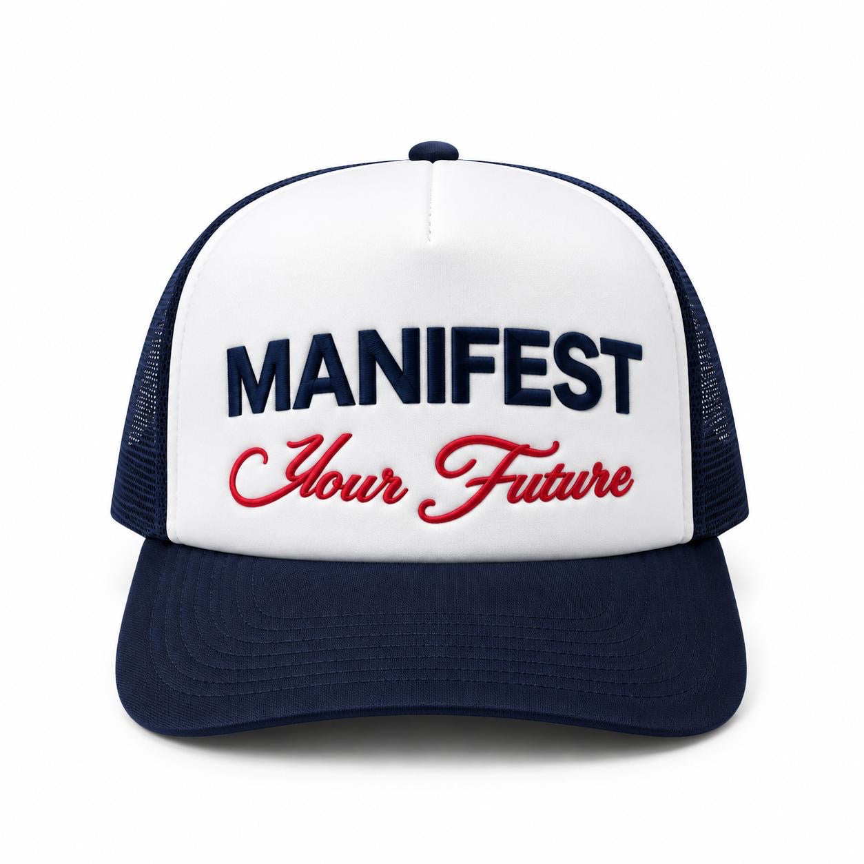Manifest Your Future - White/Blue